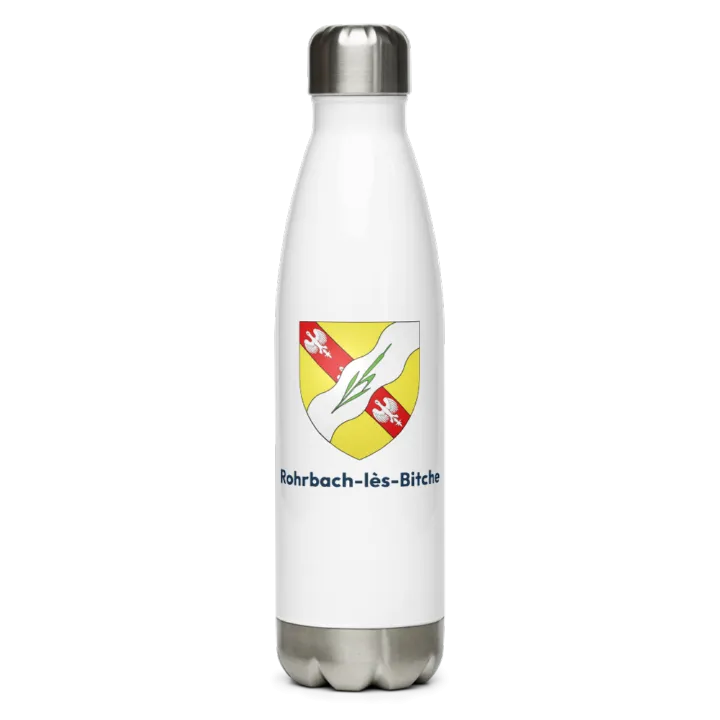 Gourde inox blason de Rohrbach-lès-Bitche