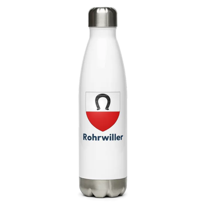 Gourde inox blason de Rohrwiller