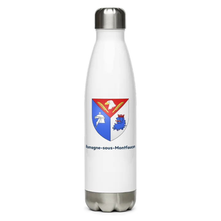 Gourde inox blason de Romagne-sous-Montfaucon