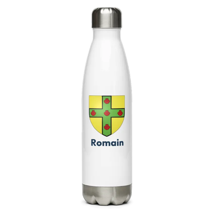 Gourde inox blason de Romain