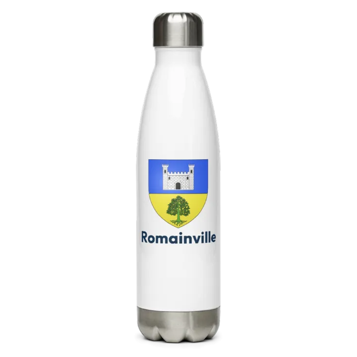Gourde inox blason de Romainville
