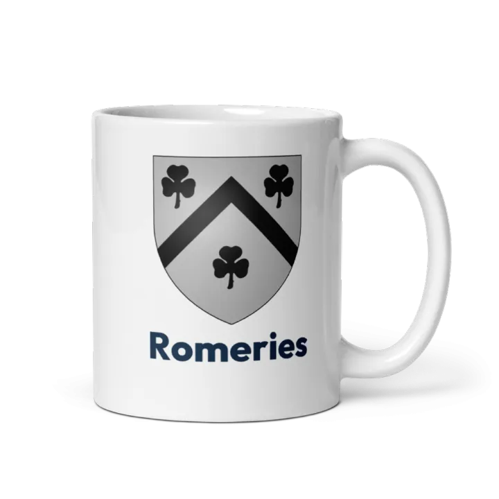 Mug blason de Romeries