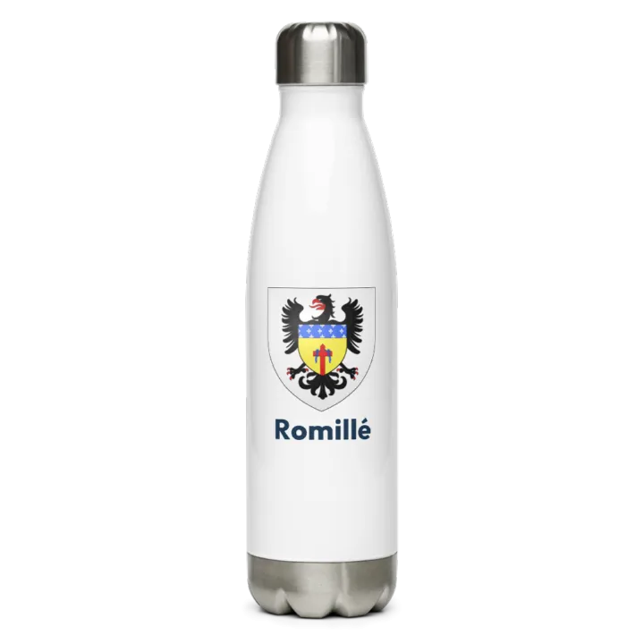 Gourde inox blason de Romillé