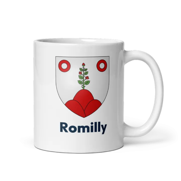 Mug blason de Romilly