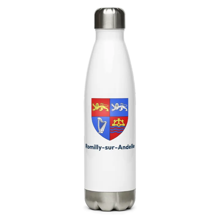 Gourde inox — blason de Romilly-sur-Andelle