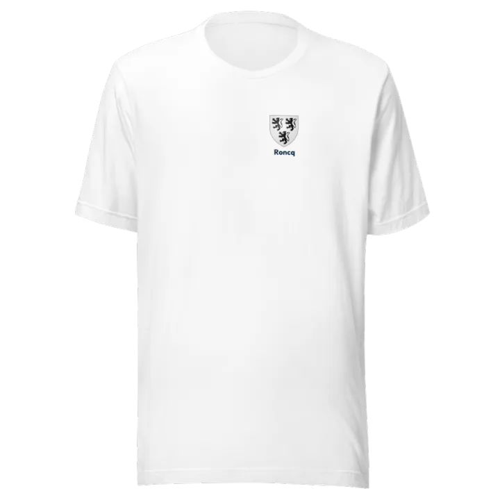 T-shirt blason de Roncq