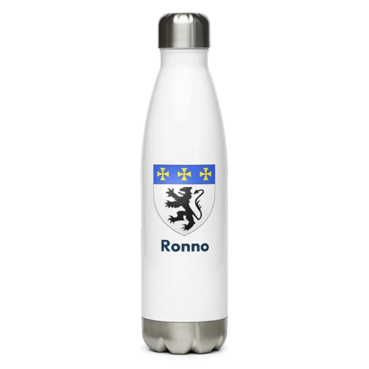 Gourde inox blason de Ronno