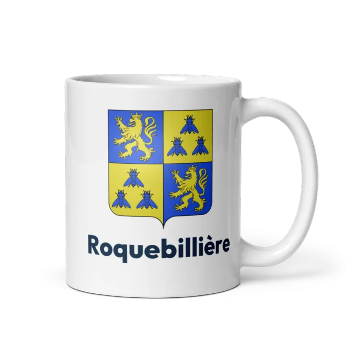 Mug blason de Roquebillière