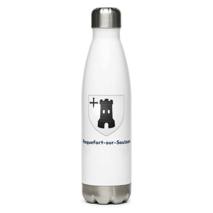 Gourde inox blason de Roquefort-sur-Soulzon