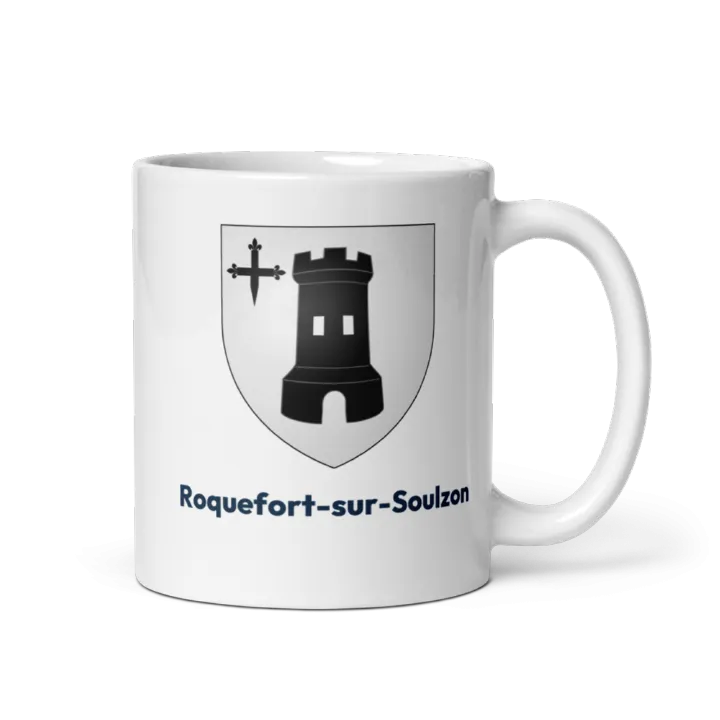 Mug blason de Roquefort-sur-Soulzon