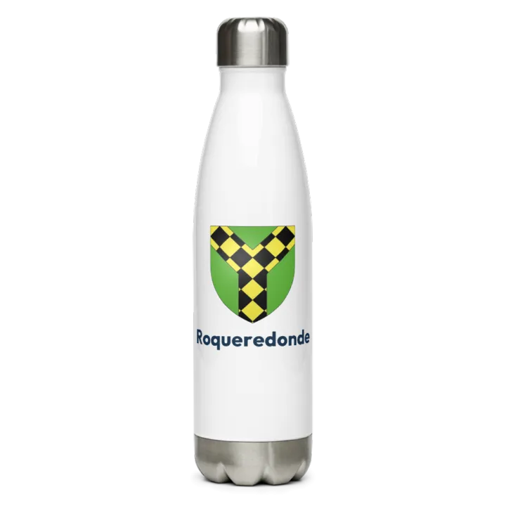 Gourde inox blason de Roqueredonde