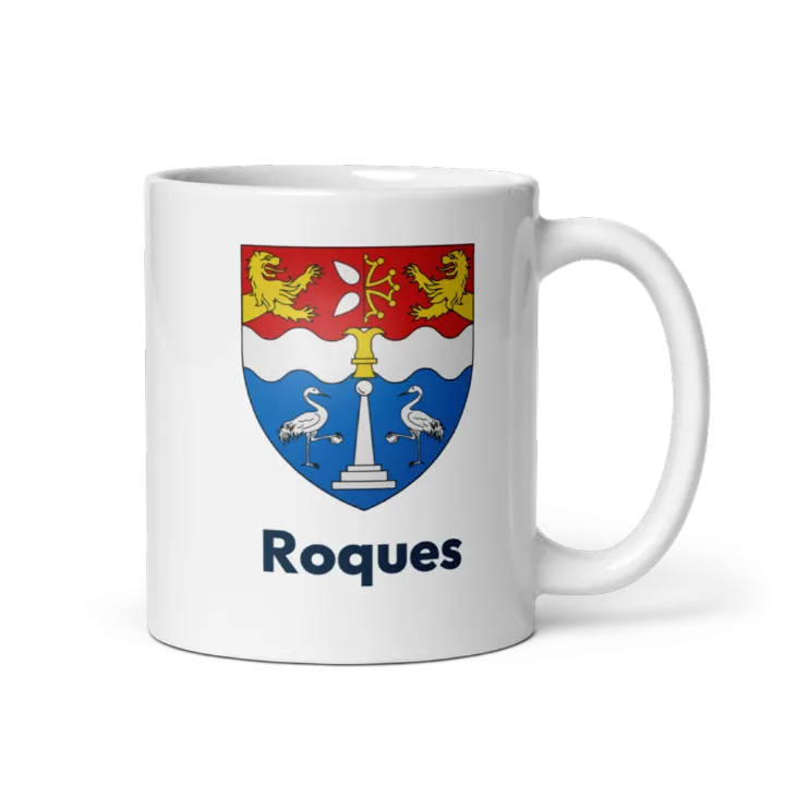Mug blason de Roques