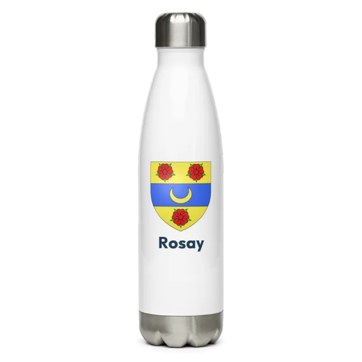 Gourde inox blason de Rosay