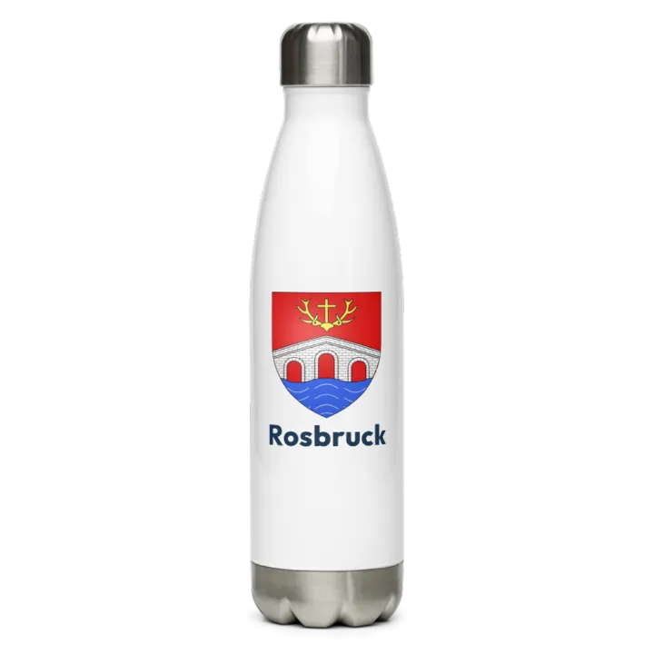 Gourde inox blason de Rosbruck