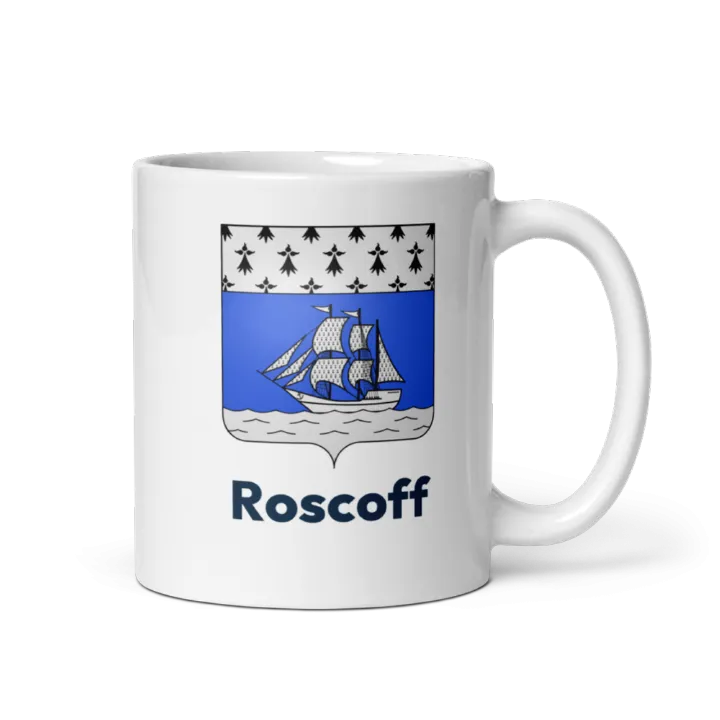 Mug blason de Roscoff