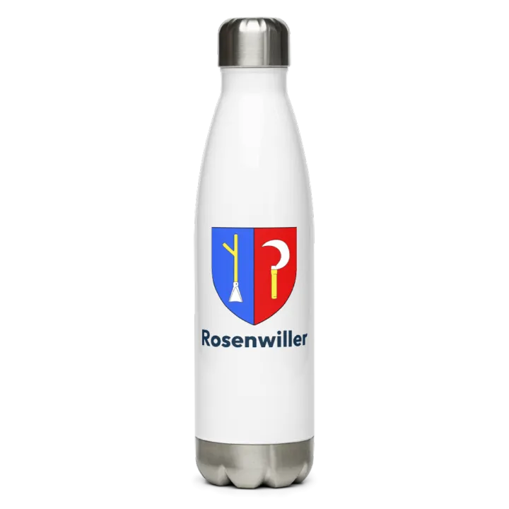 Gourde inox — blason de Rosenwiller