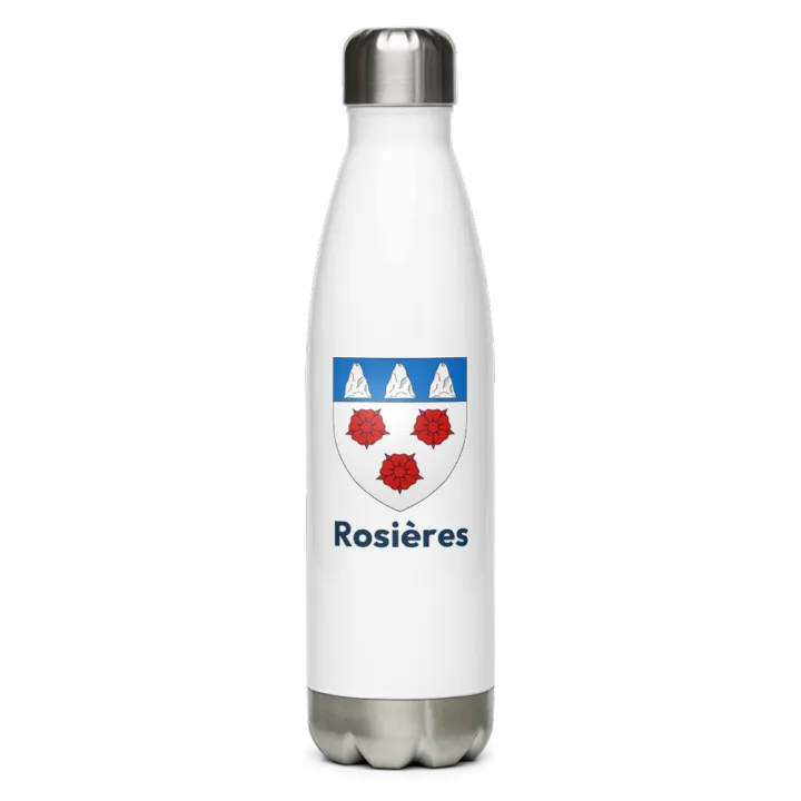 Gourde inox blason de Rosières