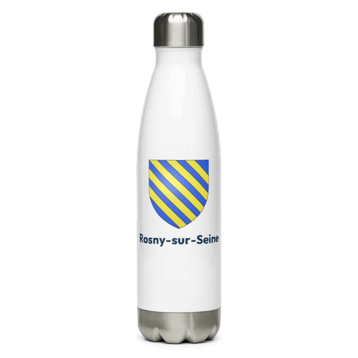 Gourde inox blason de Rosny-sur-Seine