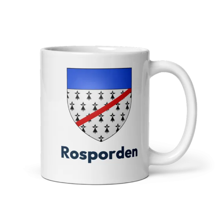 Mug blason de Rosporden