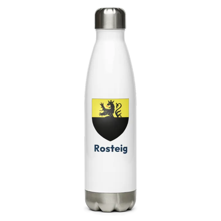 Gourde inox blason de Rosteig