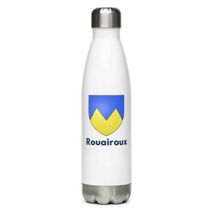 Gourde inox blason de Rouairoux