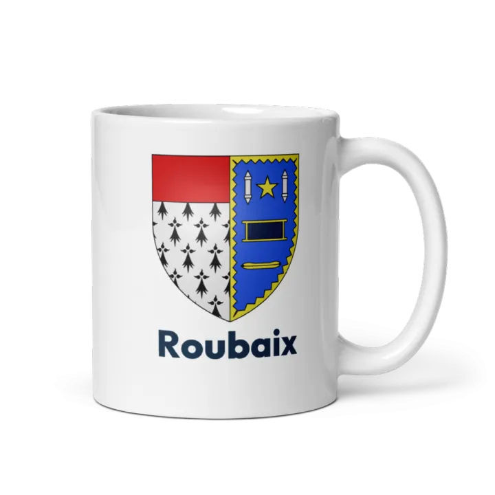 Mug blason de Roubaix