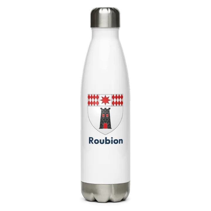 Gourde inox blason de Roubion