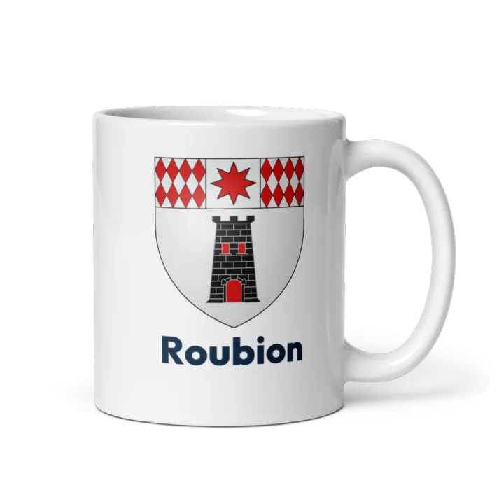 Mug blason de Roubion