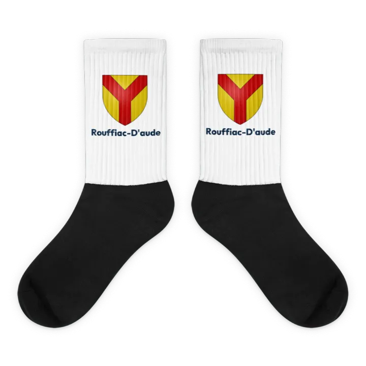 Chaussettes — blason de Rouffiac-d'Aude