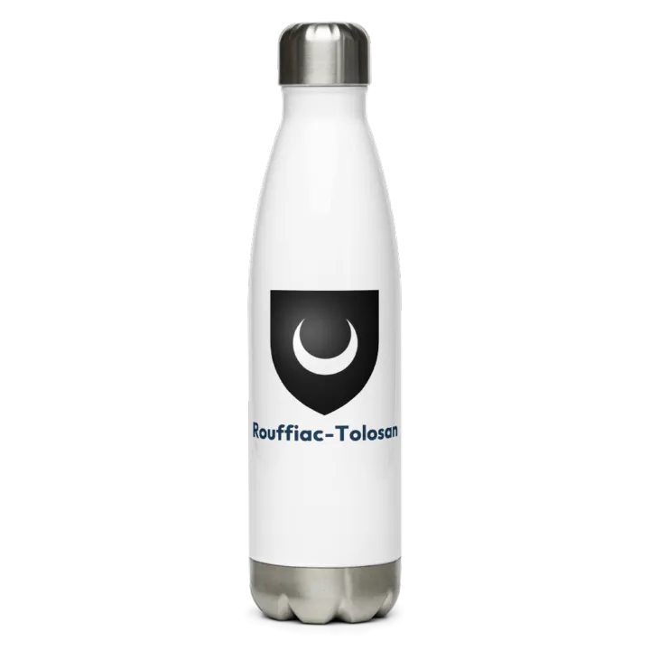 Gourde inox — blason de Rouffiac-Tolosan
