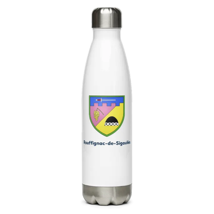 Gourde inox blason de Rouffignac-de-Sigoulès