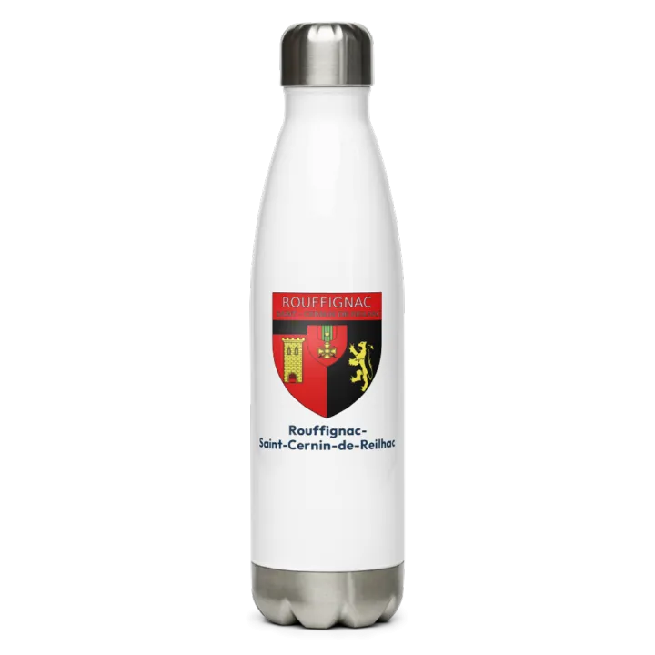 Gourde inox blason de Rouffignac-Saint-Cernin-de-Reilhac