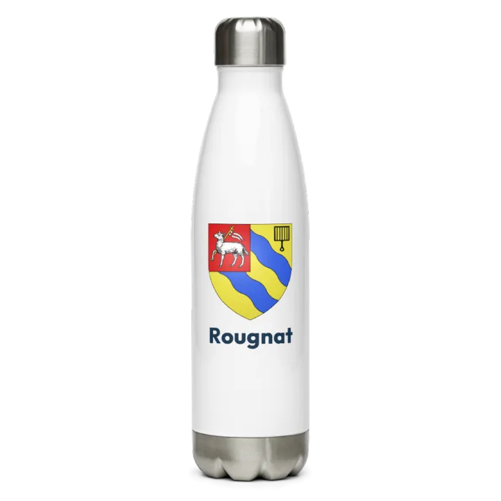 Gourde inox blason de Rougnat