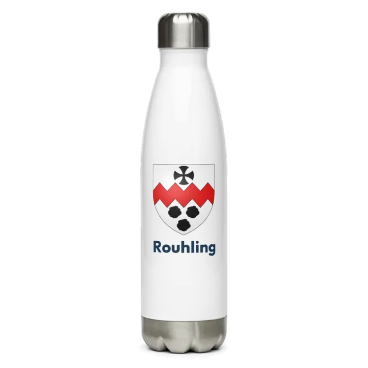 Gourde inox blason de Rouhling