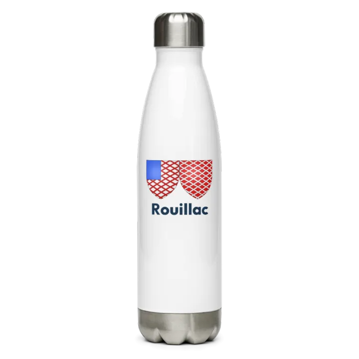 Gourde inox blason de Rouillac