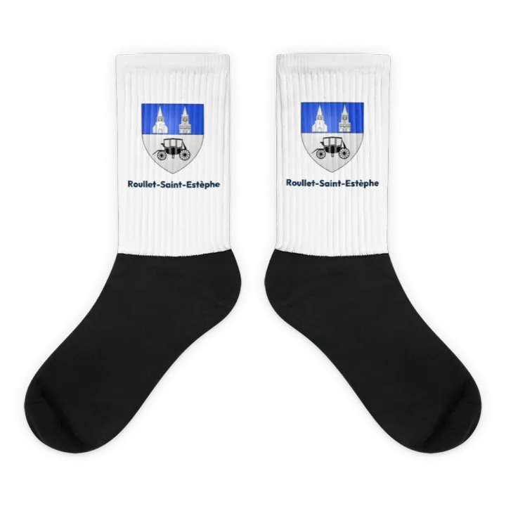 Chaussettes — blason de Roullet-Saint-Estèphe
