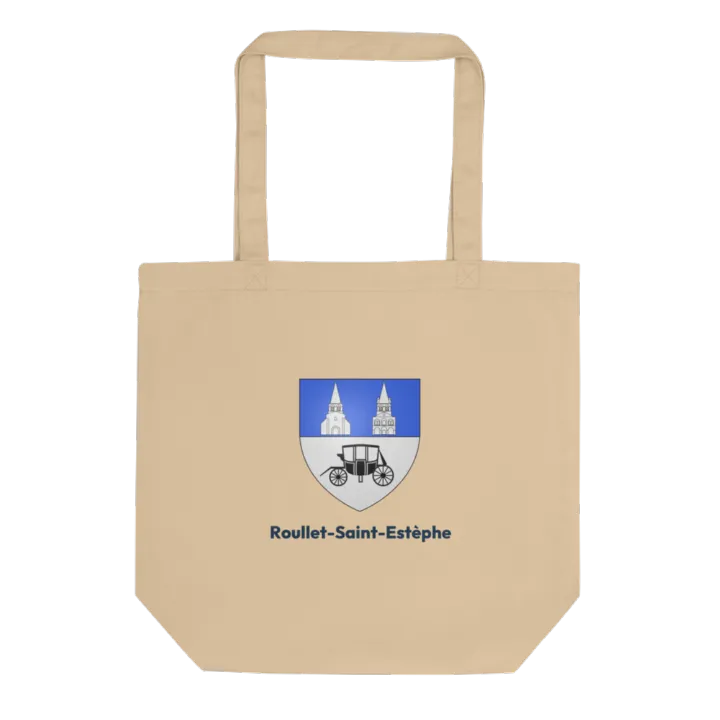 Tote bag coton bio — blason de Roullet-Saint-Estèphe