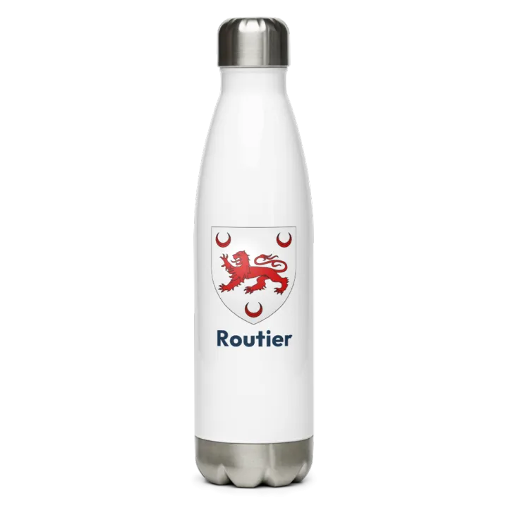 Gourde inox blason de Routier