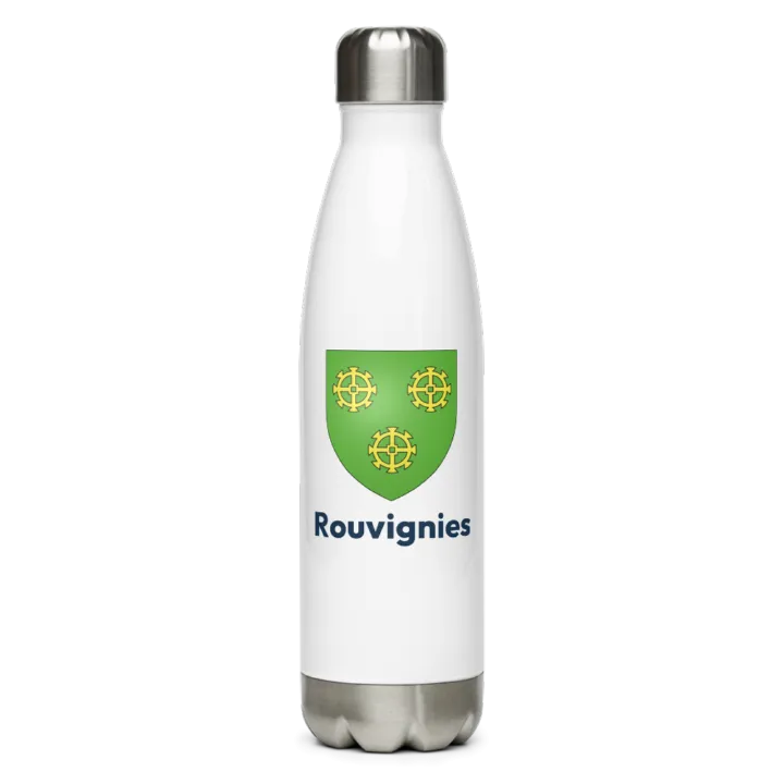 Gourde inox blason de Rouvignies