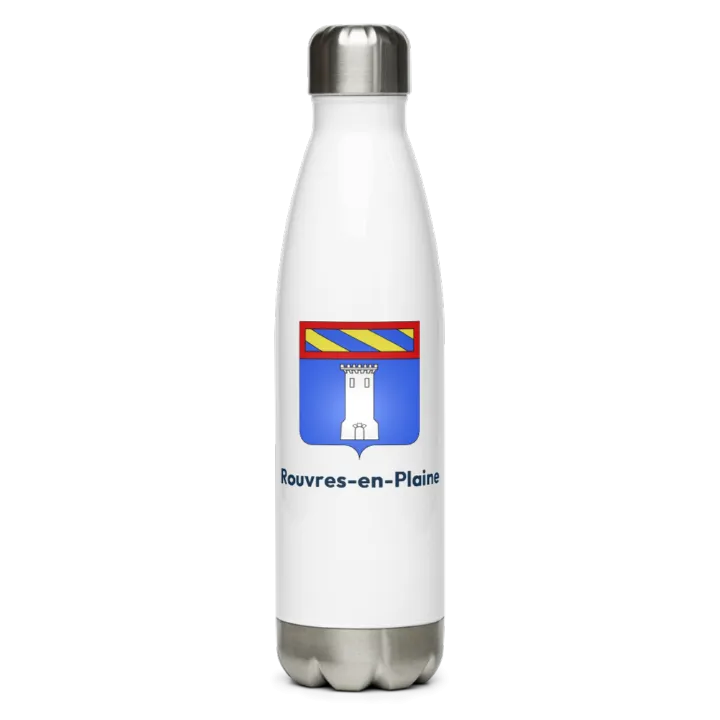 Gourde inox blason de Rouvres-en-Plaine