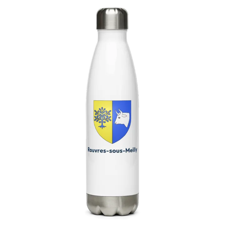 Gourde inox — blason de Rouvres-sous-Meilly