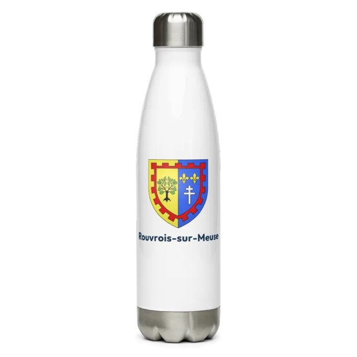 Gourde inox — blason de Rouvrois-sur-Meuse