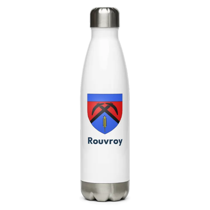 Gourde inox blason de Rouvroy