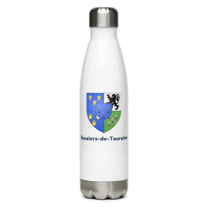 Gourde inox blason de Rouziers-de-Touraine