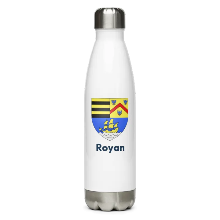 Gourde inox blason de Royan