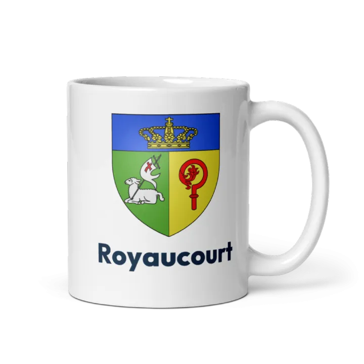 Mug blason de Royaucourt