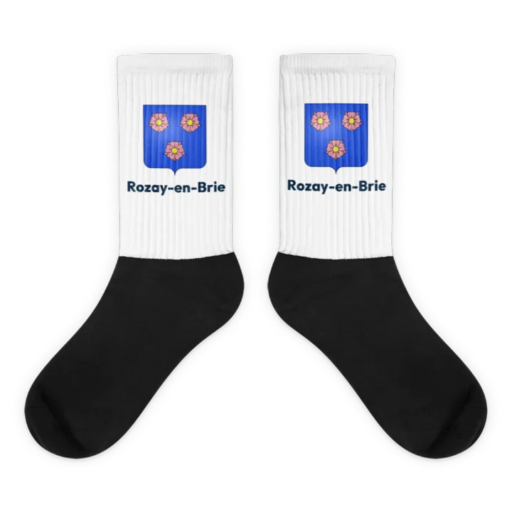 Chaussettes — blason de Rozay-en-Brie