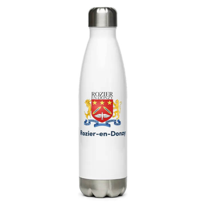 Gourde inox blason de Rozier-en-Donzy