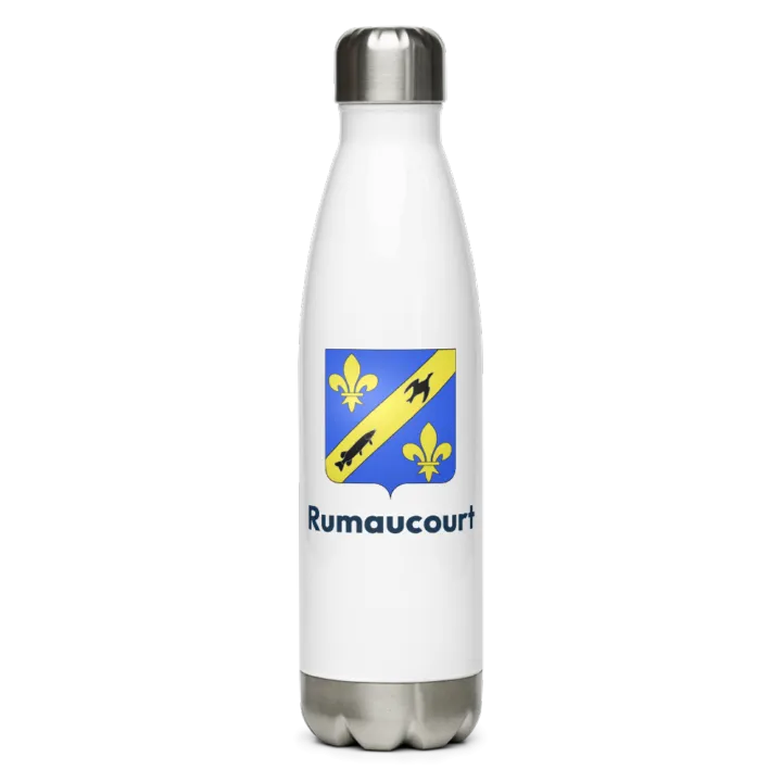 Gourde inox blason de Rumaucourt