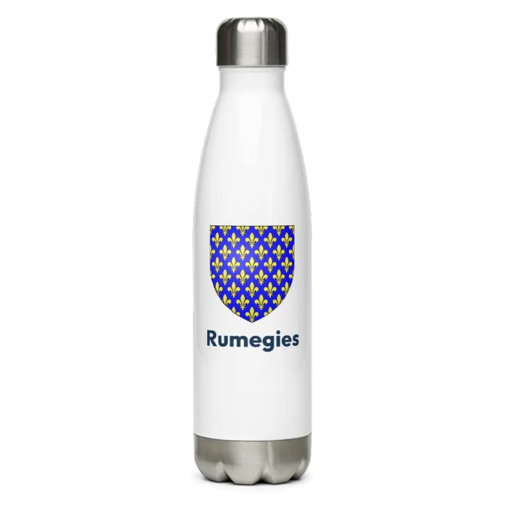 Gourde inox blason de Rumegies
